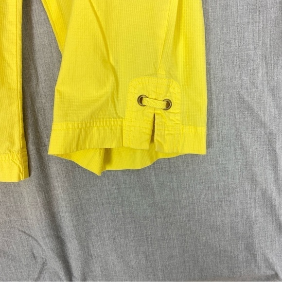 Alfred Dunner Capris Sz 12P Cotton Lightweight Pull On Elastic Split Hem - Picture 3 of 5